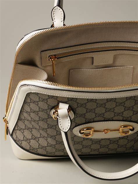 gucci borsa in tessuto a mano bianco|borse Gucci donna farfetch.